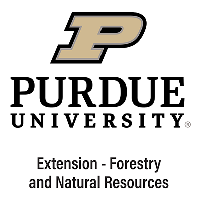 Purdue University Extension-Forestry and Natural Resources logo.