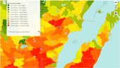 Spatially Explicit Nutrient Sources Model example.