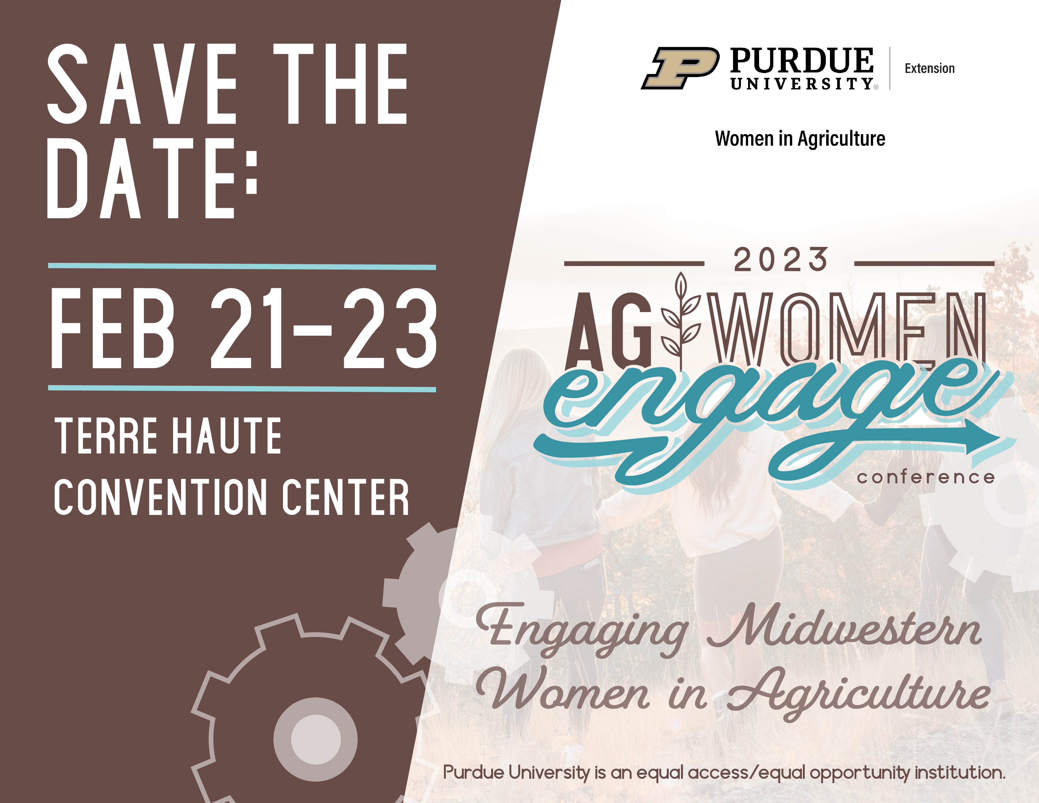 Agriculture Women Engage Conference Save the Date Image