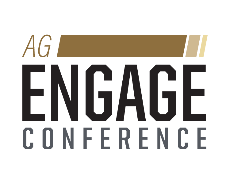 Word mark that says Ag Engage Conference