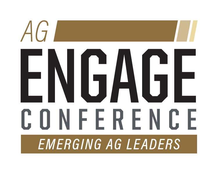 Word Mark that says Ag Engage Conference Emerging Ag Leaders Conference