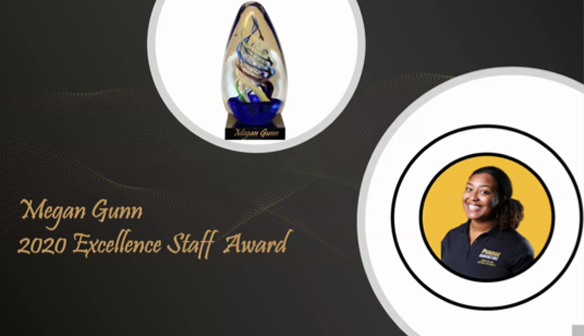 Megan Gunn - PK-12 Award for Staff Excellence honoree