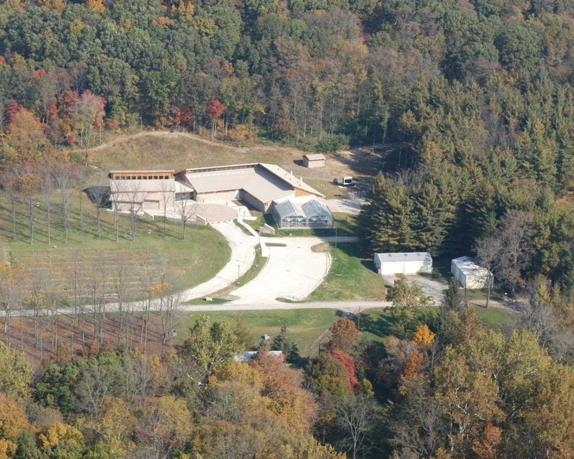 Martell property aerial view