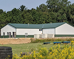 Wildlife Ecology Research Facility (WERF) building.
