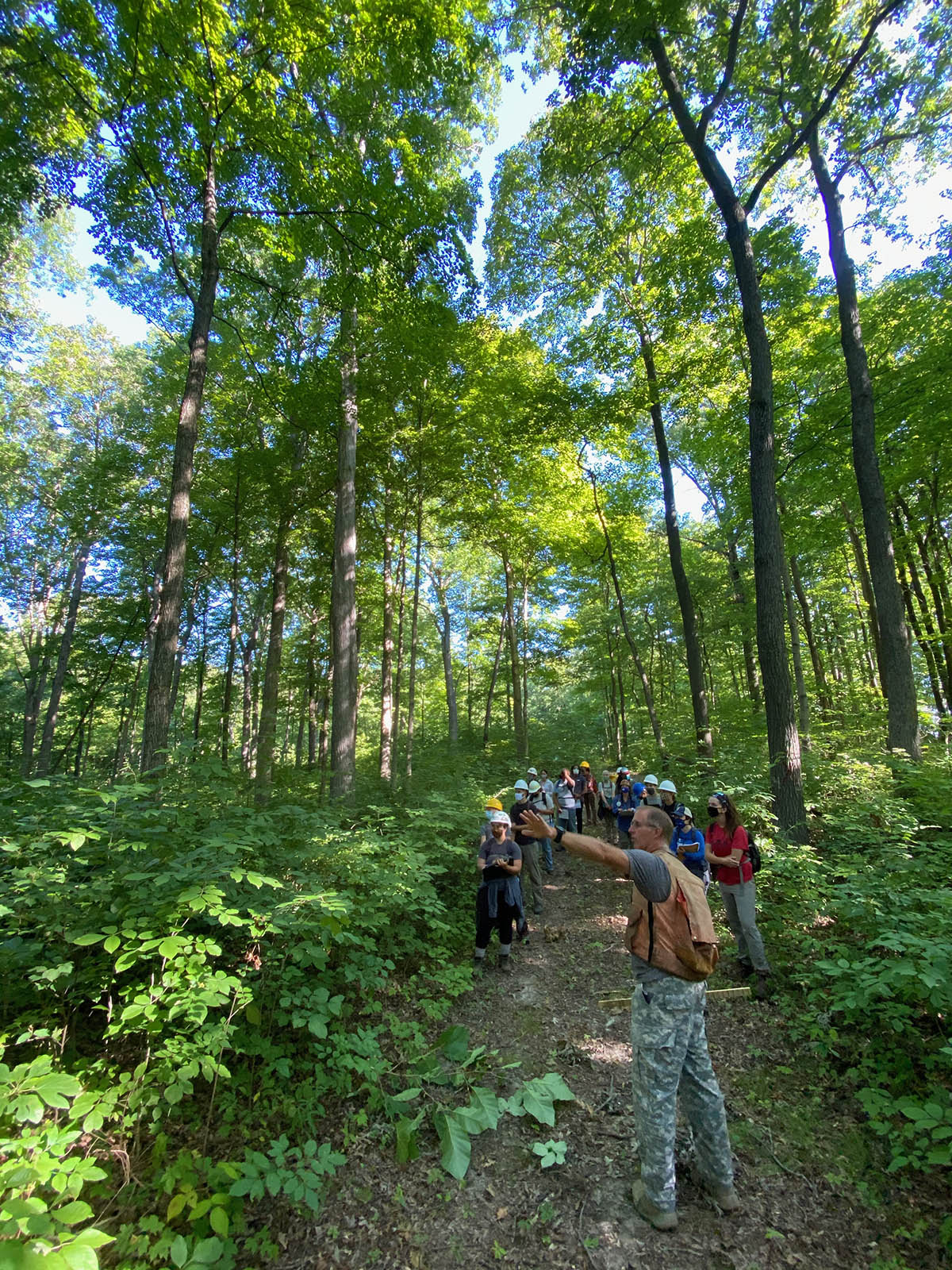 Forestry Students at 2020 Summer Practicum