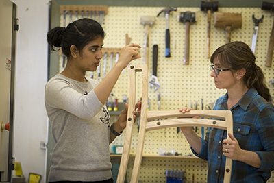 Eva Haviarova with student