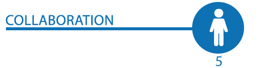 Collaboration for project, 5 journal articles in 2019.