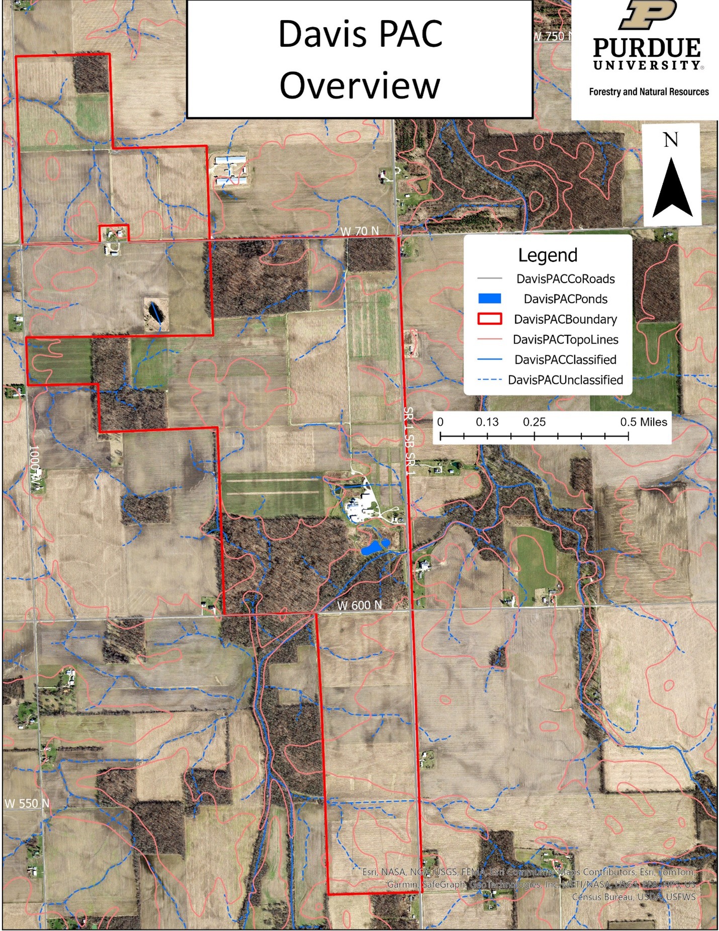 Davis Purdue Agricultural Center Map