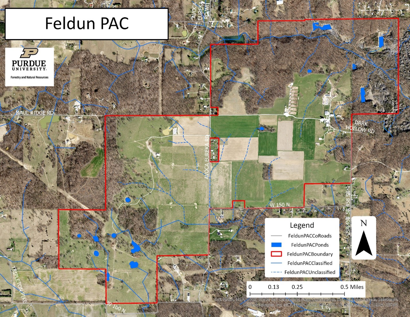 Feldun Purdue Agriculture Center map