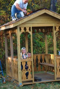 Van Camp Arboretum had gazebo finished in 2008.