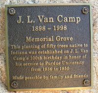 Van Camp plaque.
