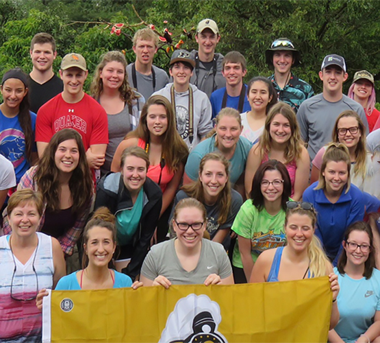 Study Abroad Costa Rica group.