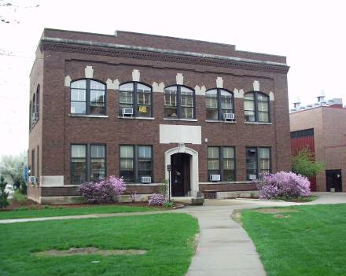 Forestry Products building on Purdue campus.