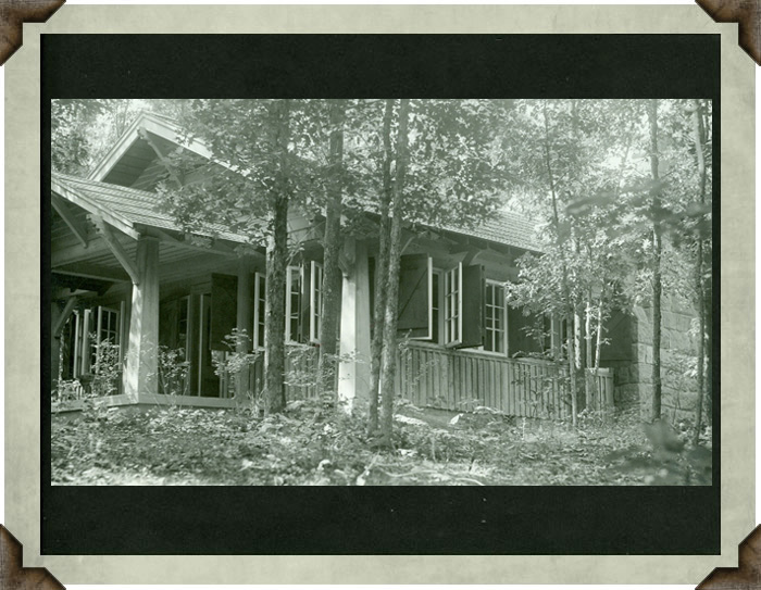 Henryville Forestry Camp Study Hall, cira. 1937 