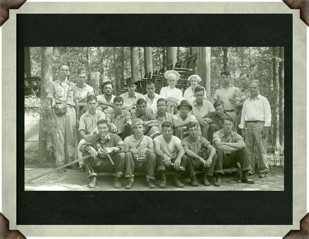 1938 Henryville Main Forestry Camp