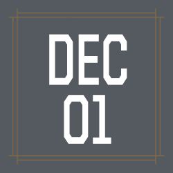 December 1st date tile