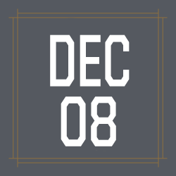 December 8th date tile