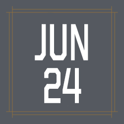 June 24th date tile