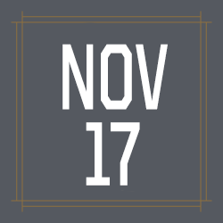 November 17th date tile