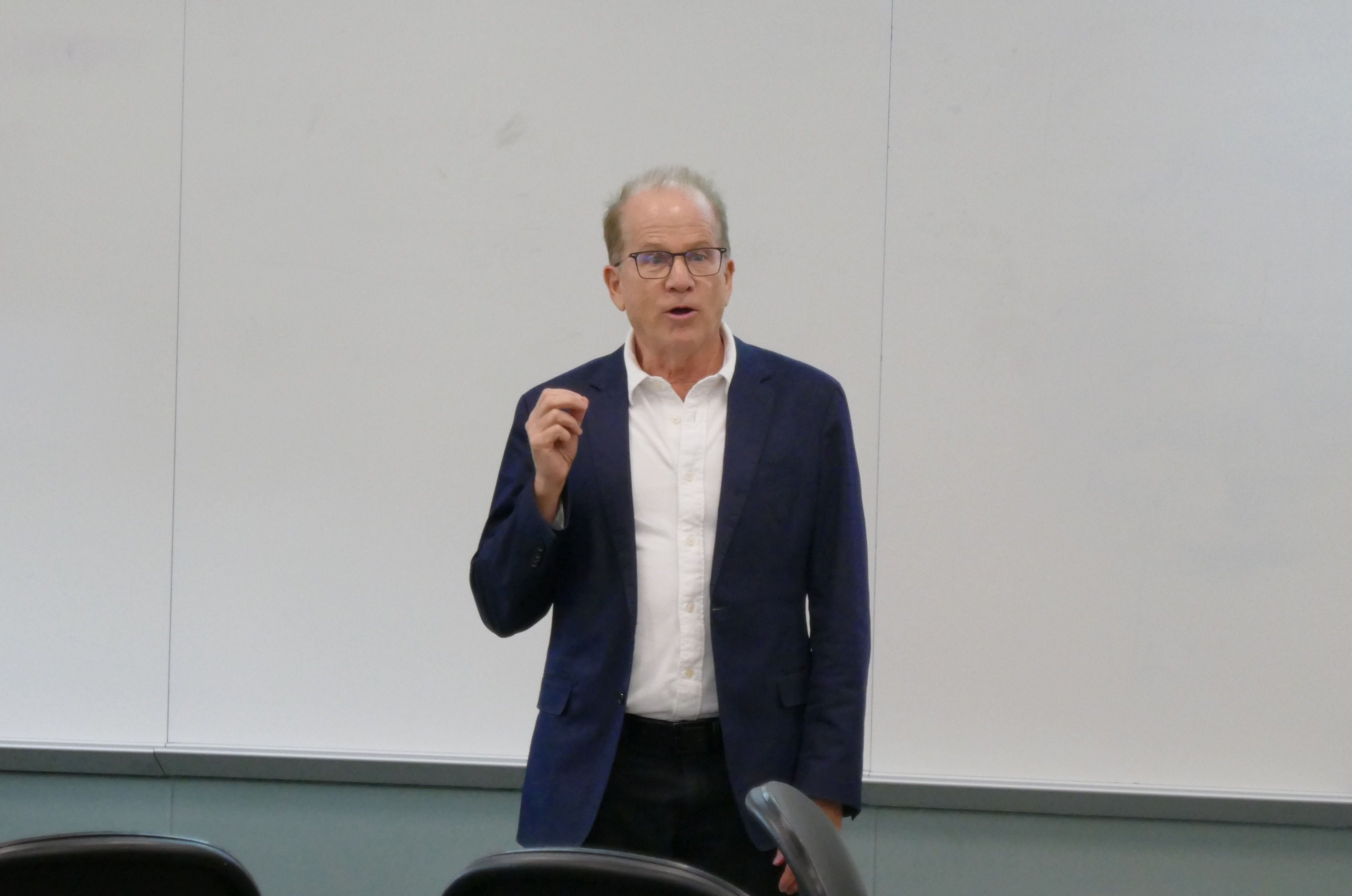 Man giving a presentation