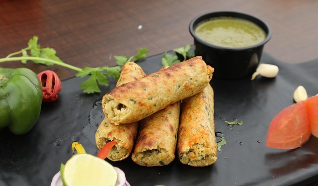 Food with alternative proteins as ingredient