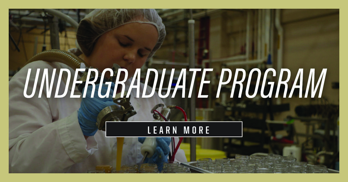 Learn more about the undergraduate food science program