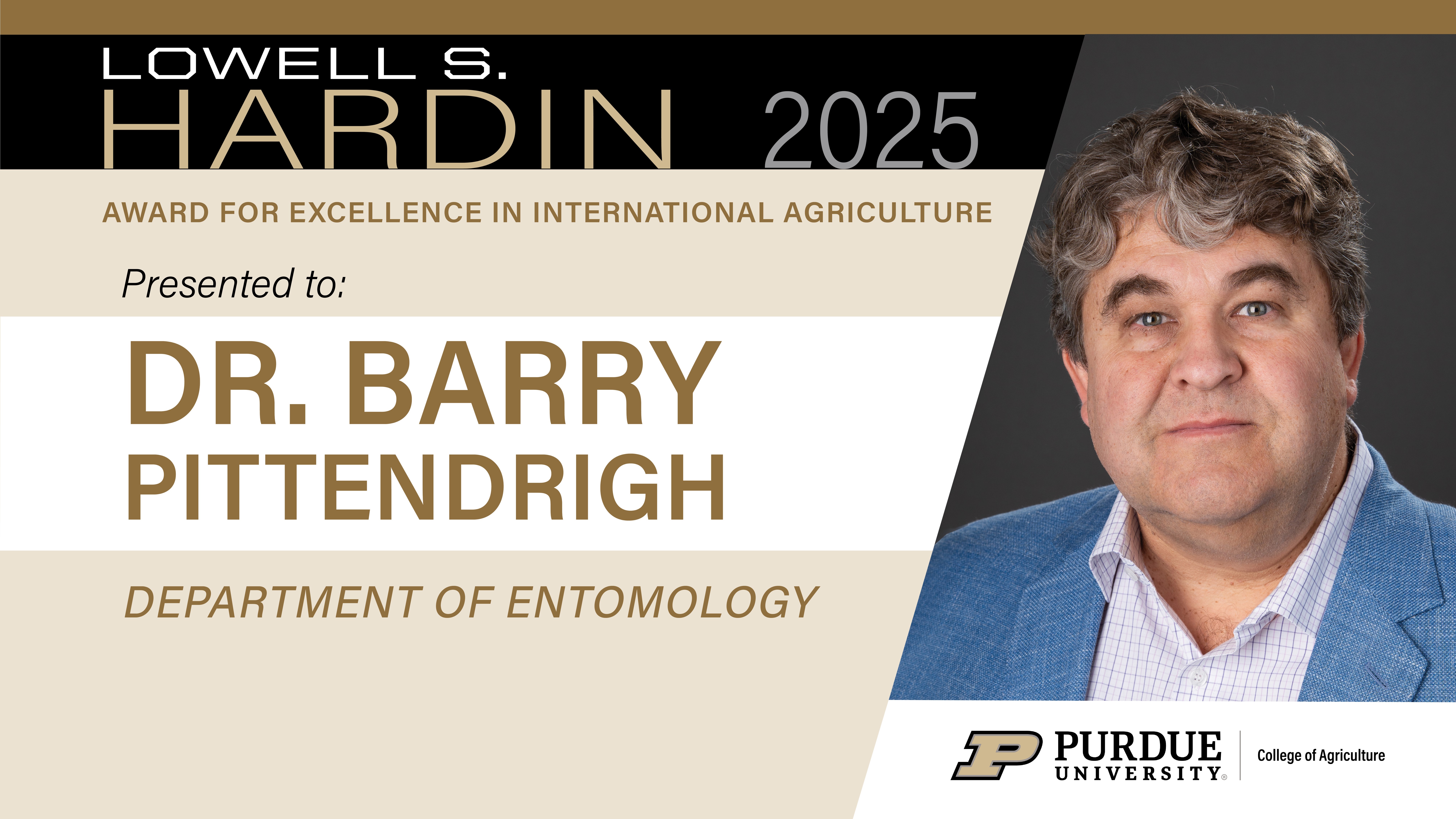Barry Pittendrigh slide