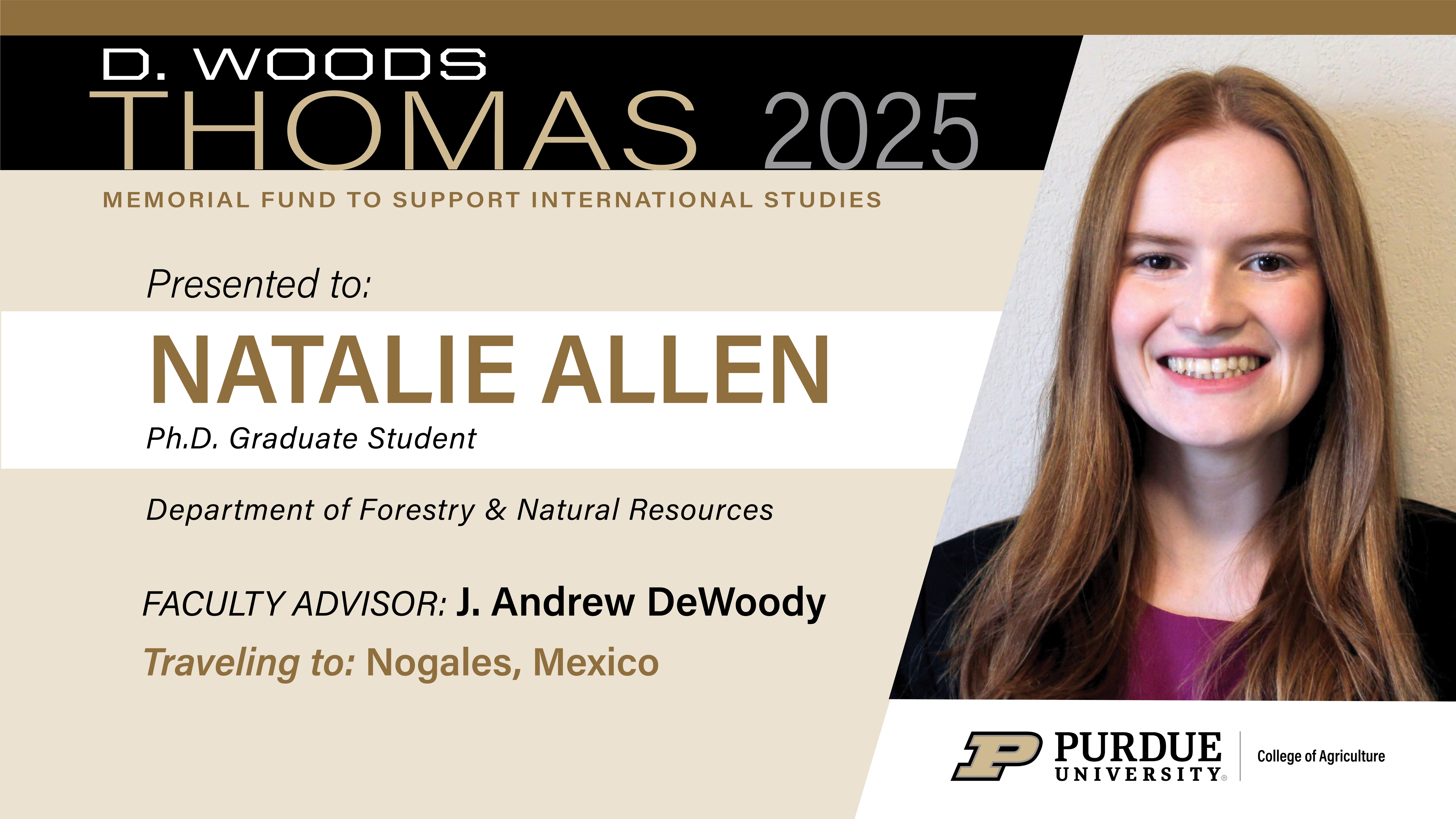Photo of Natalie Allen 