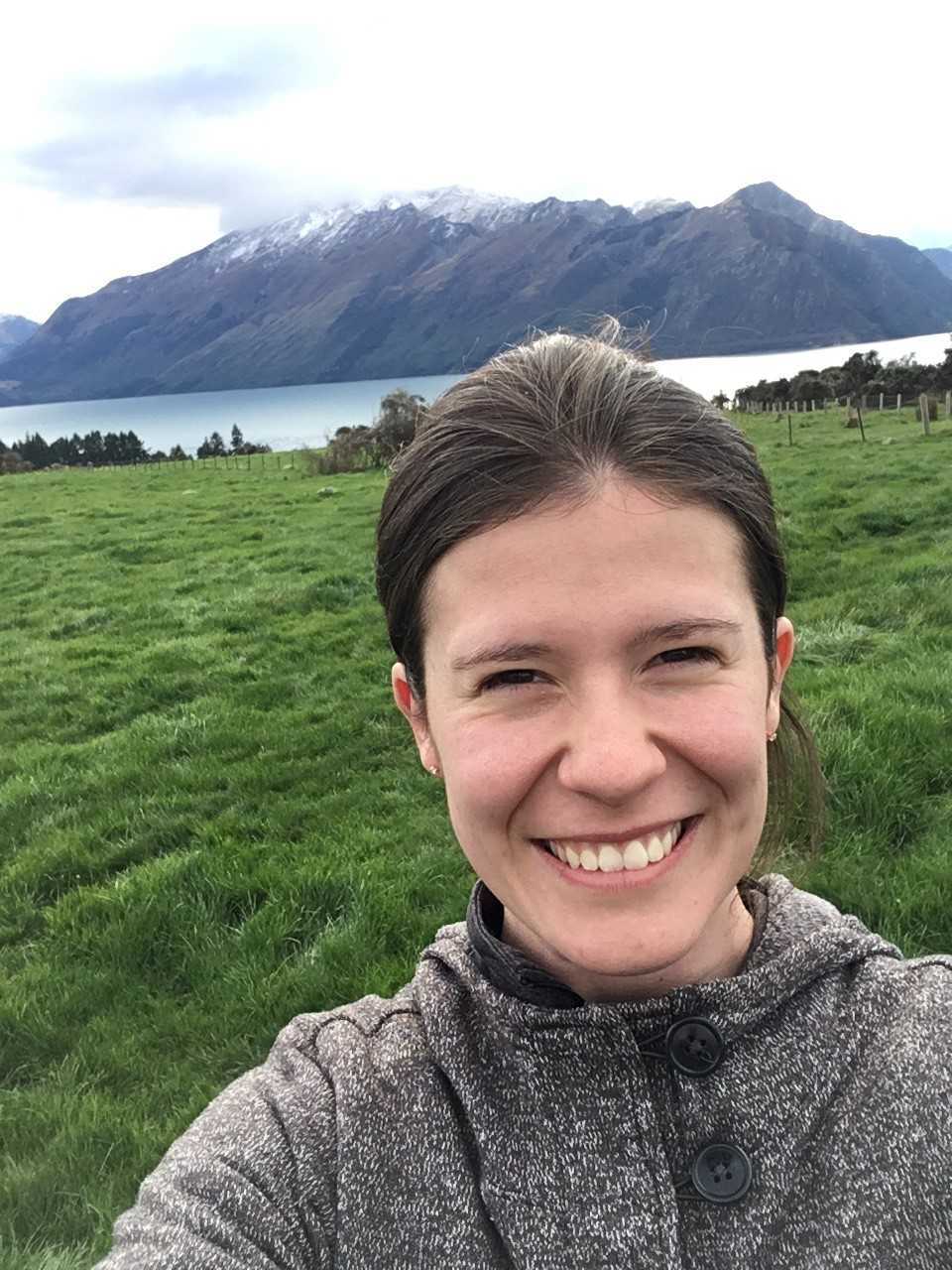Carrie Winklepleck in New Zealand