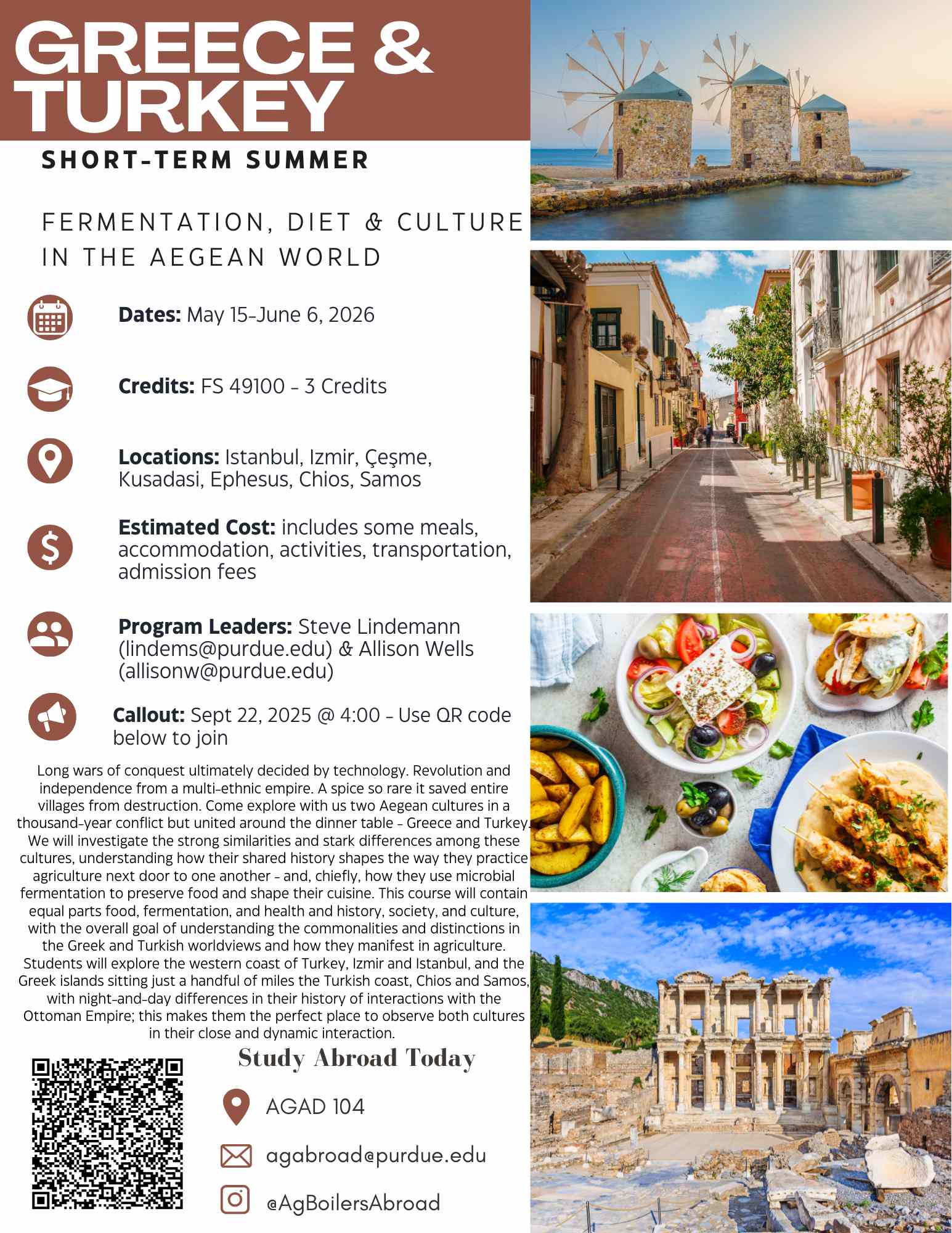 Greece and Turkey Flyer