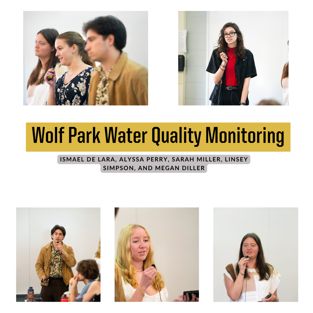 Water Quality Report for Wolf Park