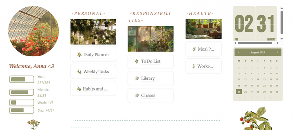 Picture of Notion calendar. 
