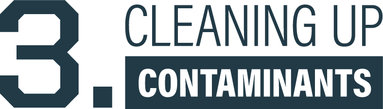 Cleaning up contaminants