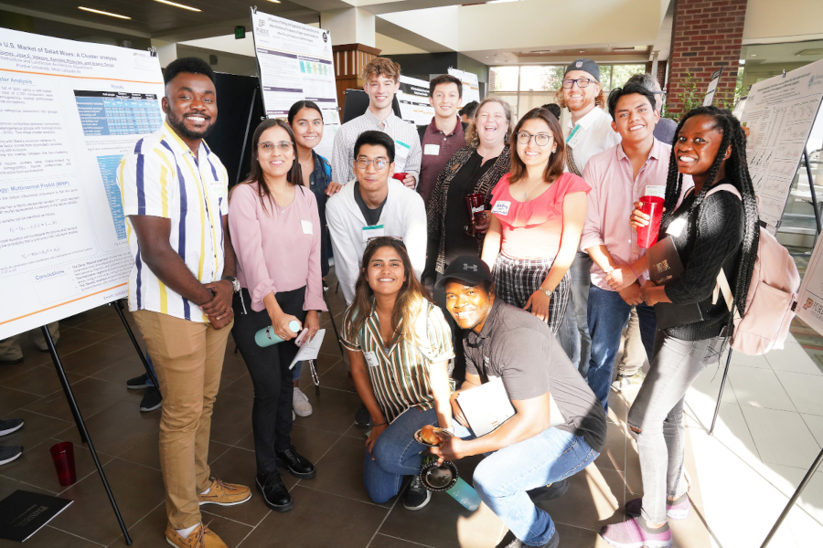 Grad Student Welcome Group of Students