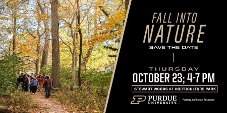 Fall into Nature save the date flyer