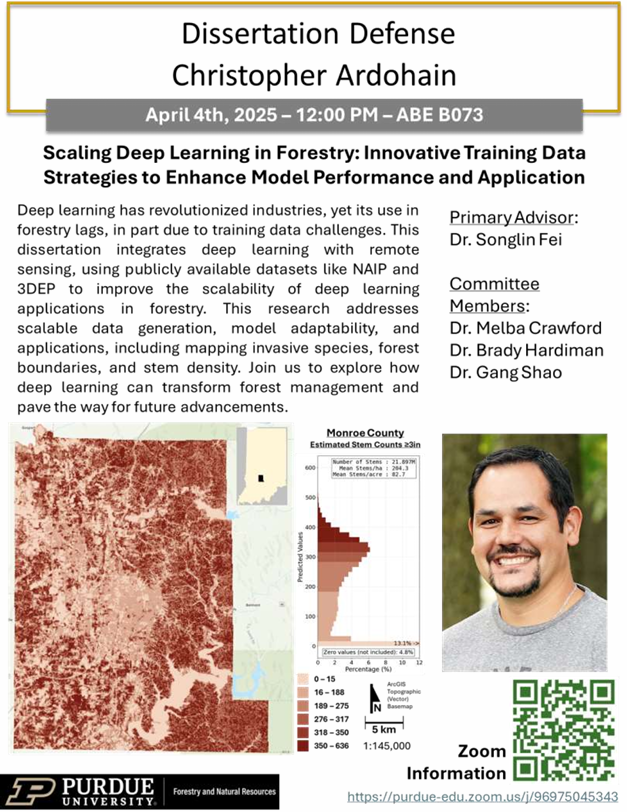 Christopher Ardohain Dissertation Defense flyer