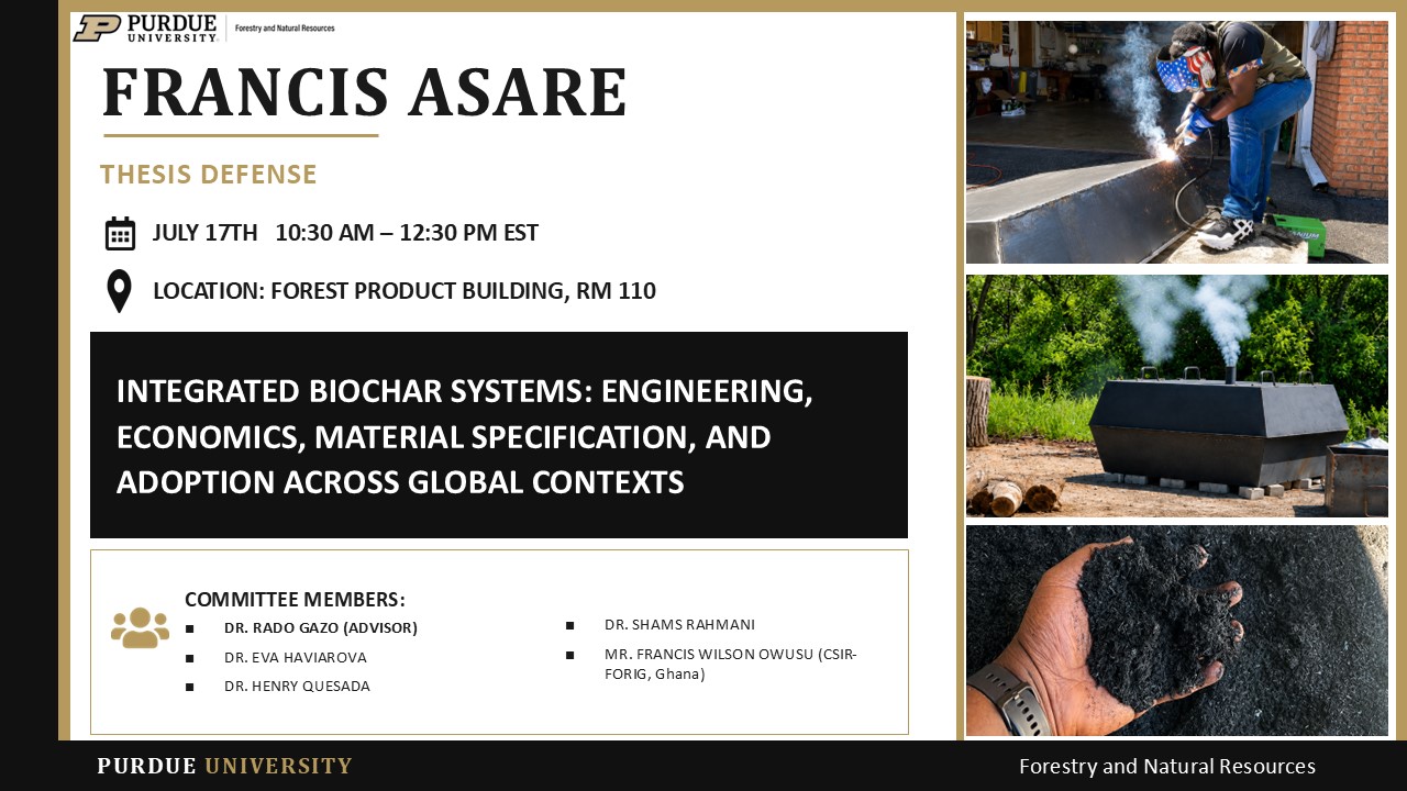 Francis Asare Thesis Defense