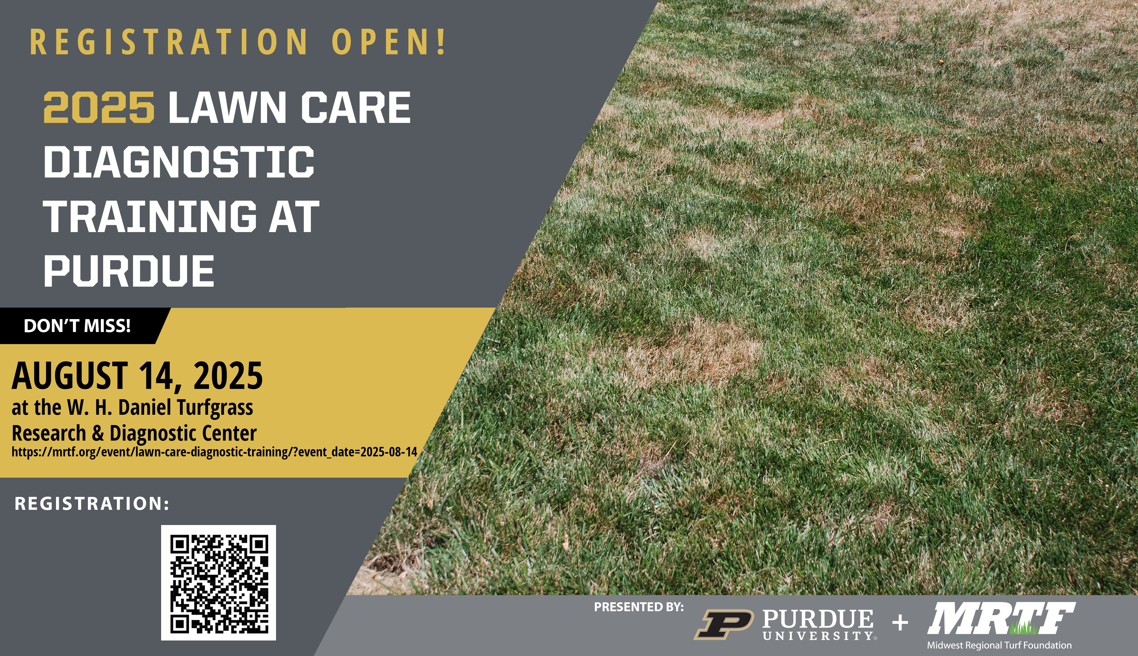 Lawn Care Diagnostic Training flyer