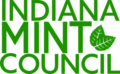 Indiana Mint Council logo.