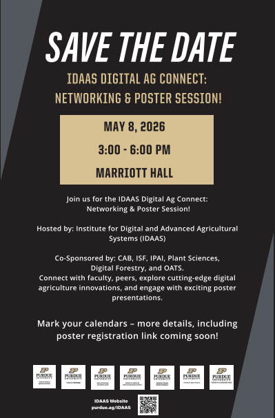 IDAAS Digital Ag Connect: Networking and Poster Session 
