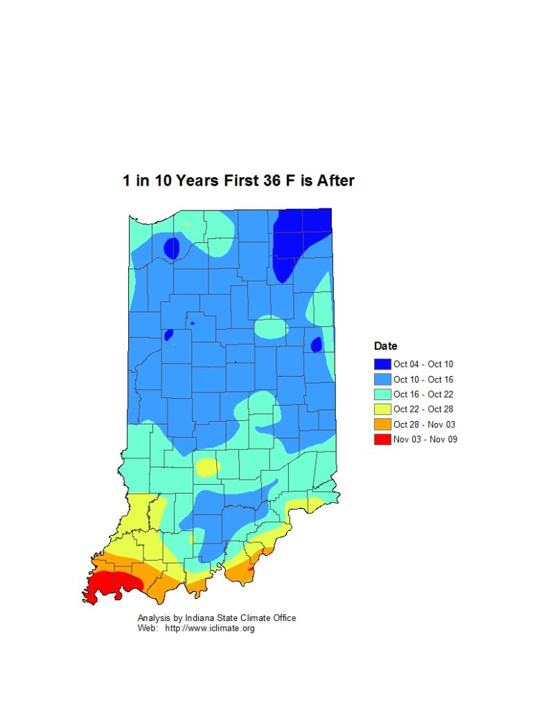 Climate Maps – Indiana State Climate Office