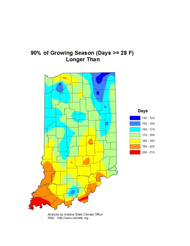 Climate Maps – Indiana State Climate Office