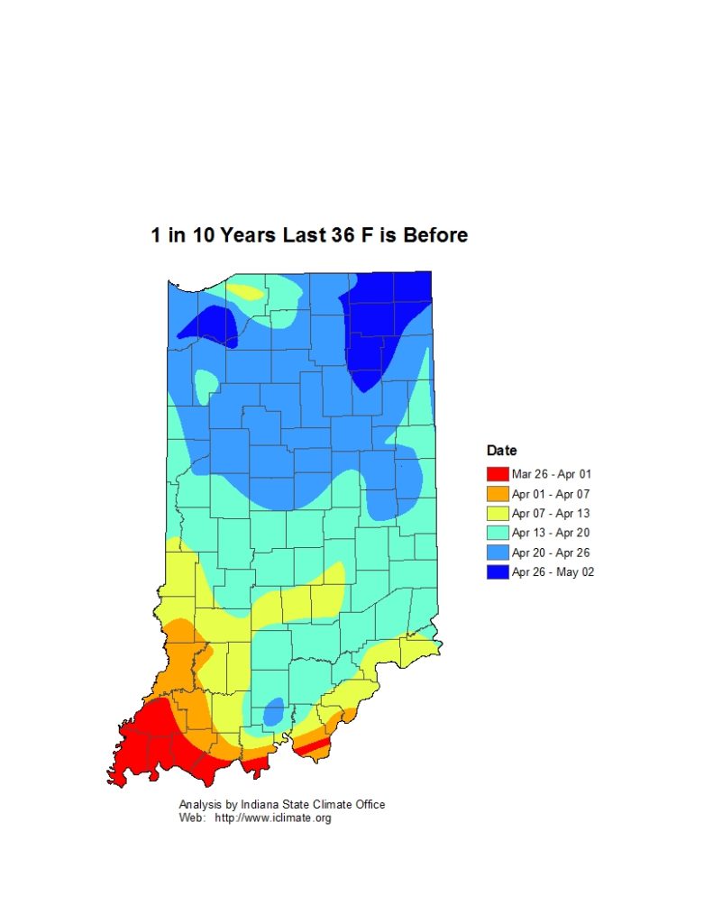 Climate Maps – Indiana State Climate Office