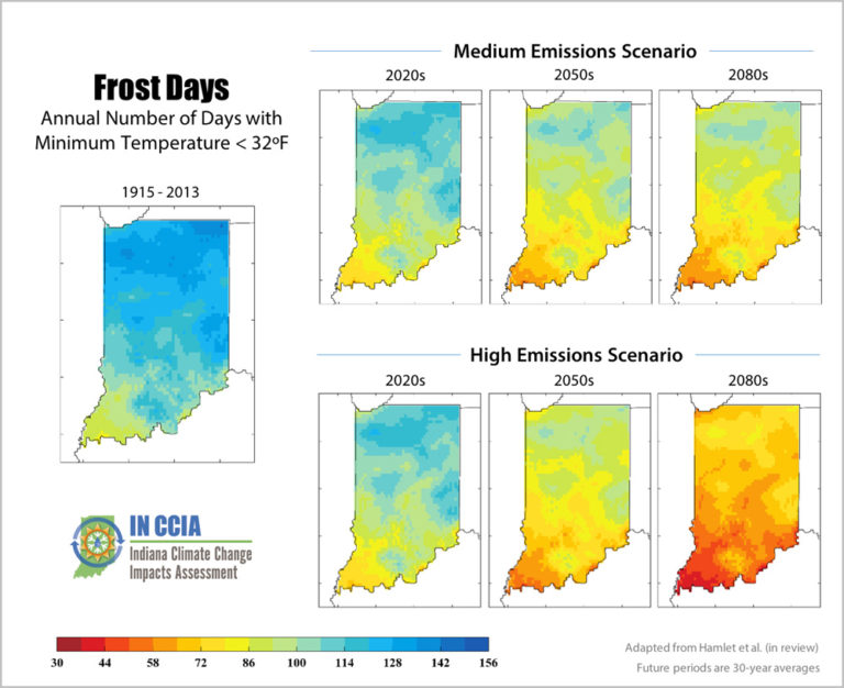 Additional Data For The Climate Report – Indiana Climate Change Impacts ...