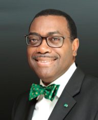 Akinwumi Ayodeji Adesina porstrait