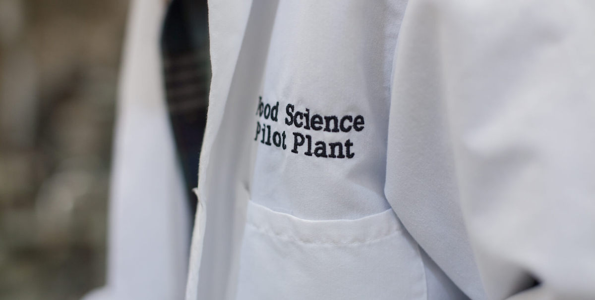 white gown white printed letters Food Science