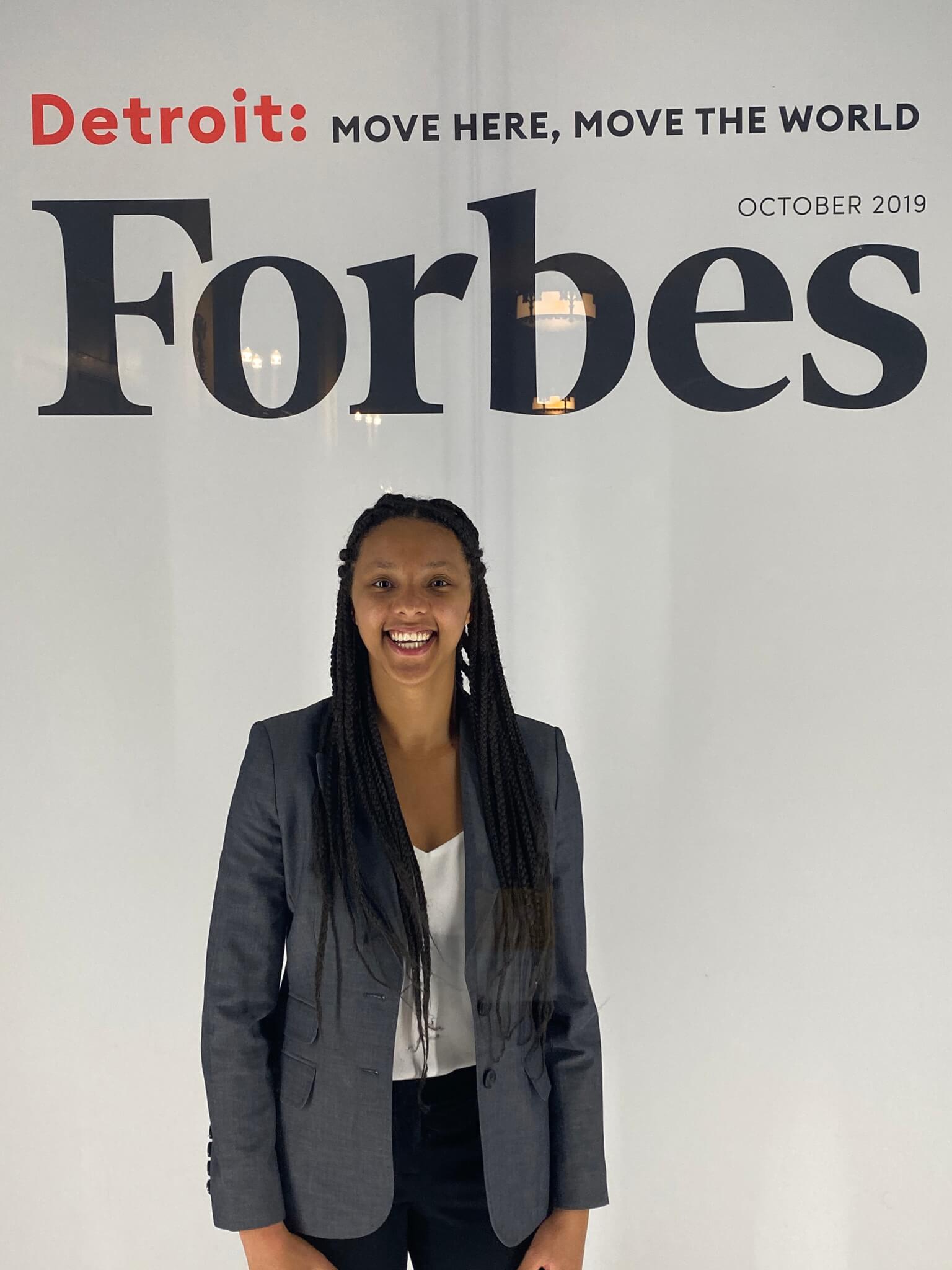 West at the Forbes 30 Under 30 2019 Summit. Photos provided