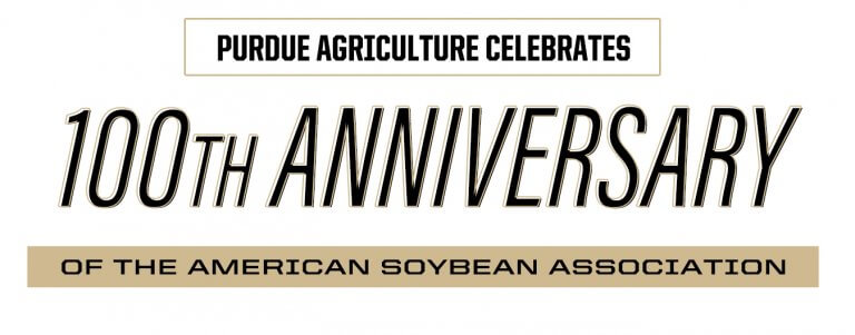 100 Anniversary logo of American Soybean Association 