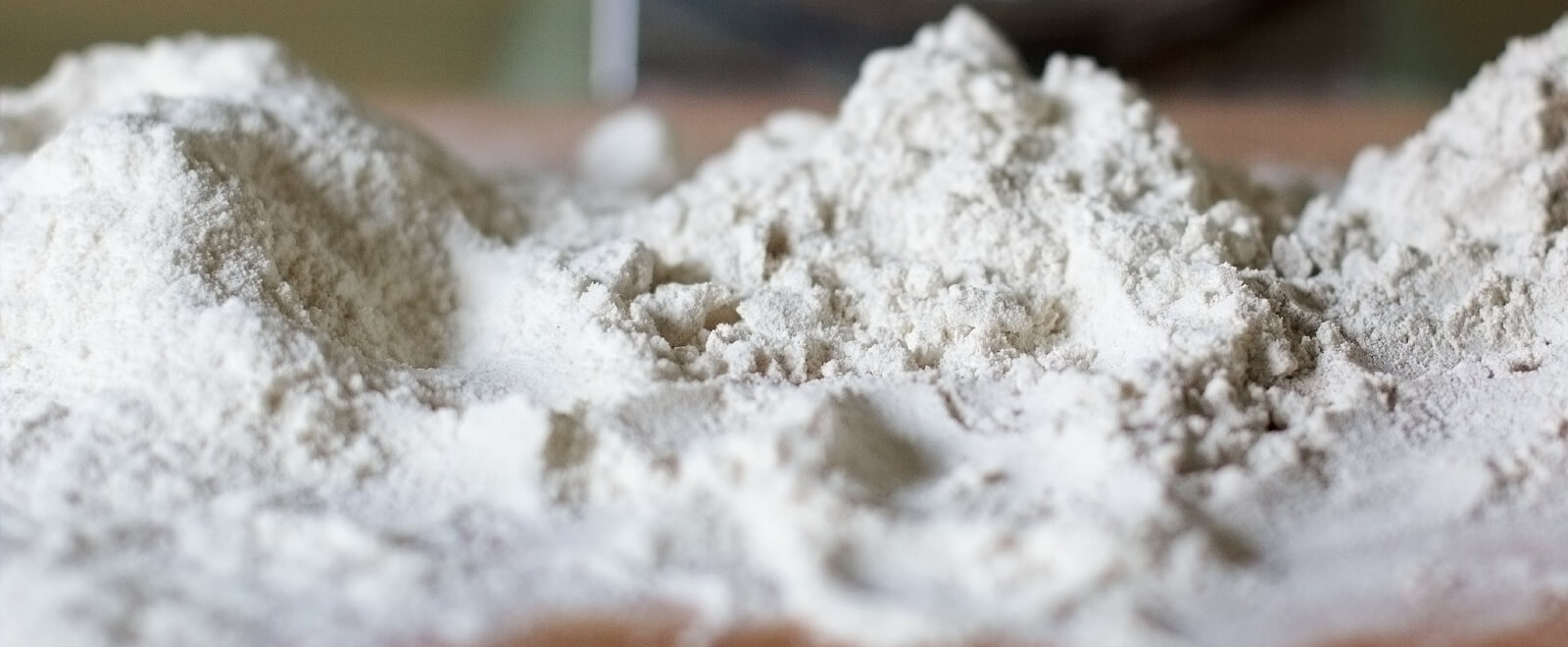 pile of cooking flour