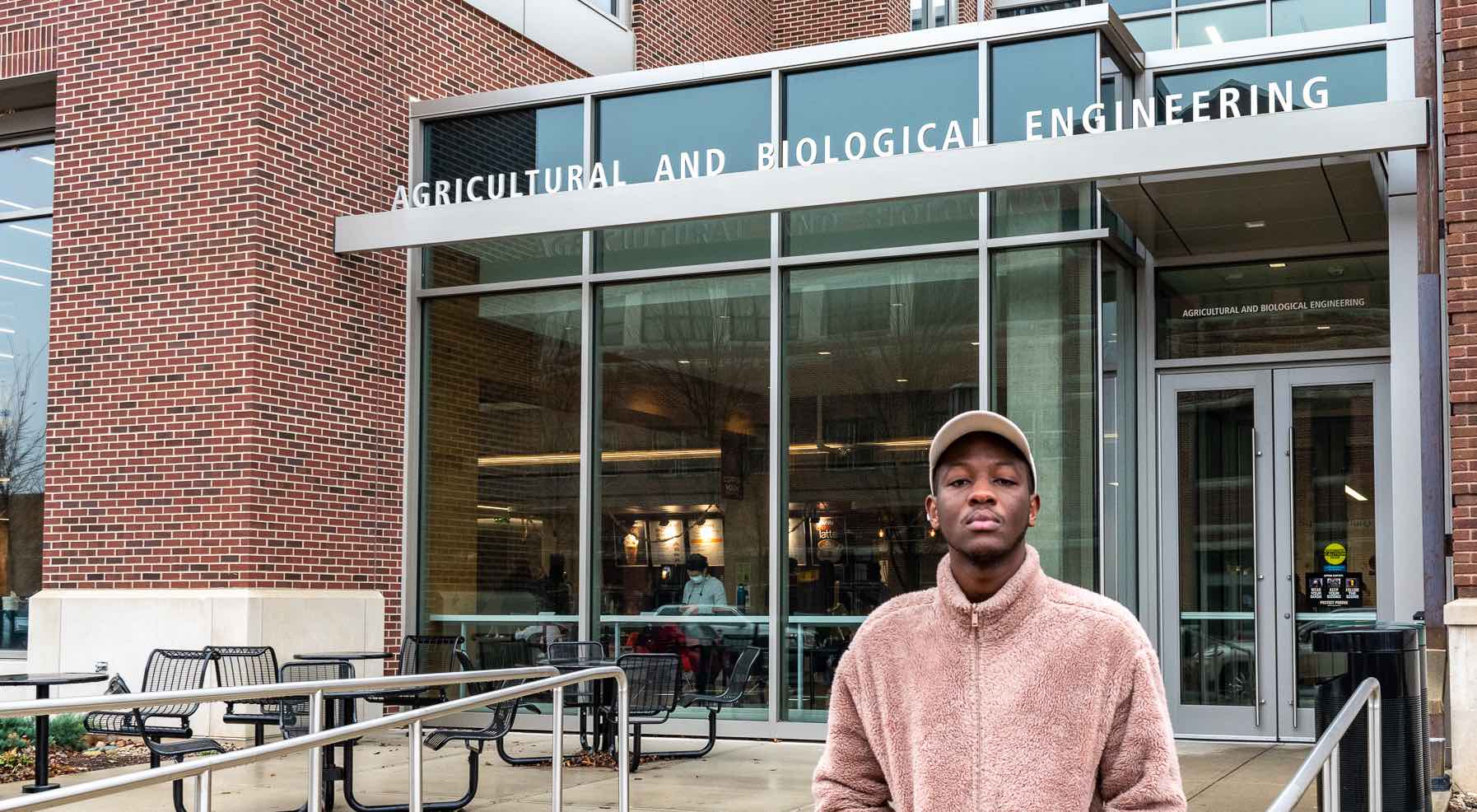 ${firstName} International student shapes his dreams with technology